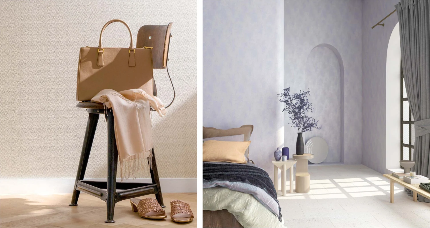 Soft loft texture wallpaper